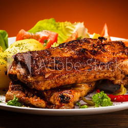 Gegrillte Rippchen