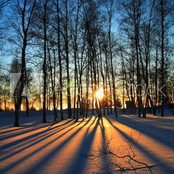 Kirche Winter