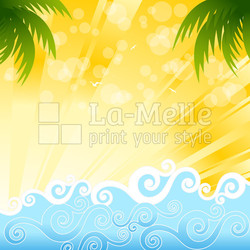 Summer Vector Background