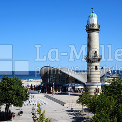 Warnemünde Alter historischer Leuchtturm