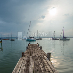 tolle Lichtstimmung am See