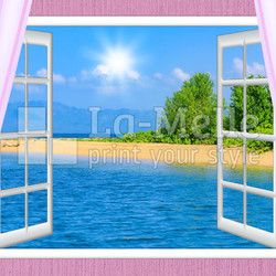 Ocean view window