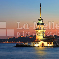 The Maiden's Tower (Kiz Kulesi) in Istanbul, Turkey