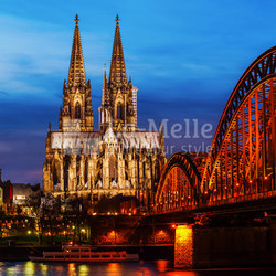 Cologne Cathedral at night
