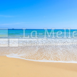 Crystal clear water of beach in Morro Jable, Fuerteventura, Canary Islands, Spain