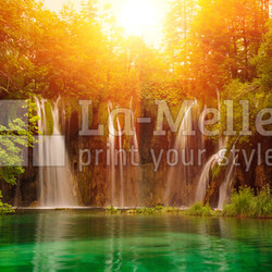 Waterfalls in national park