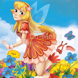 The fairy - Beautiful Manga Girl