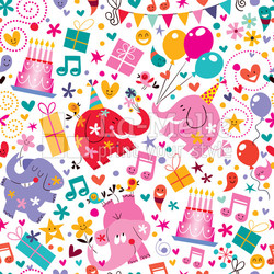 Happy Birthday pattern