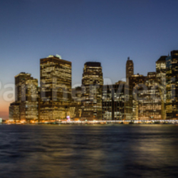 manhattan bei nacht