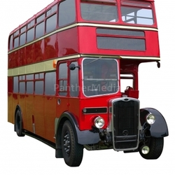 Vintage Red Double decker bus