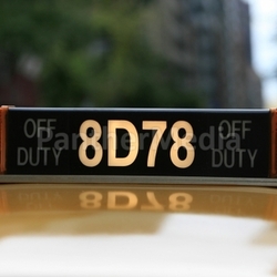 Taxi cab detail 