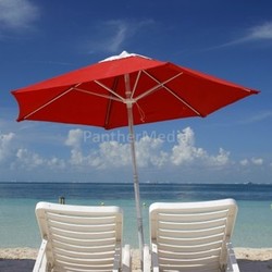 Sun Loungers and Umbrella