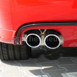 Doppelter Auspuff