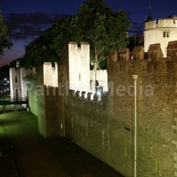 london tower at night