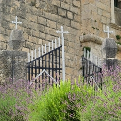 nature church gardens wall detail gantry goal