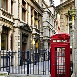 Telephone box in London