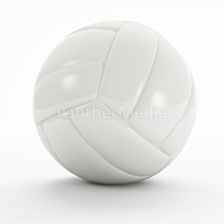white volley ball