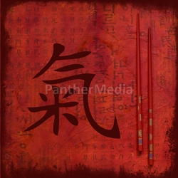 collage chinese sign for chi