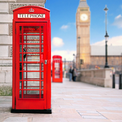 london phone box