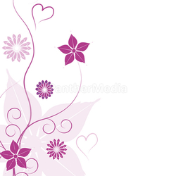 rosa Grafik Liebe