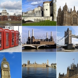 London collage