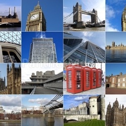 London collage
