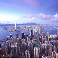 Hong Kong at evening
