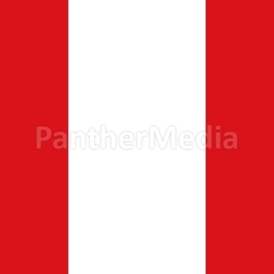 The national flag of Peru