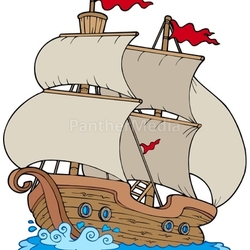 Old sailboat