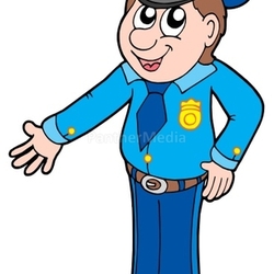 Cute policeman