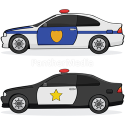 Police cars