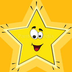 Cartoon star