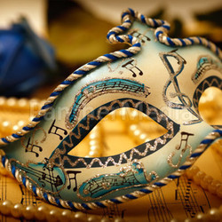 Ornate carnival mask