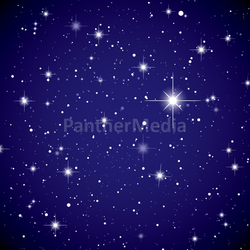 Space view star sky