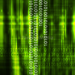 Data background illustration