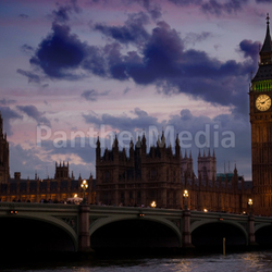 Big Ben at sunset London UK
