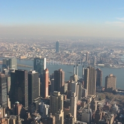 New York aus Vogelperspektive