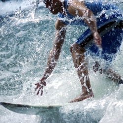 wild surfing