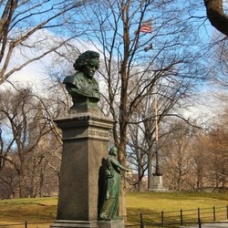 beethoven bust in new york