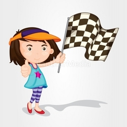 Racing girl