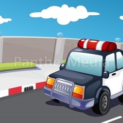 Police on the road